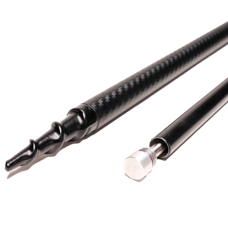 ZFISH Vidlička Bankstick Carbon Drill 60 - 110 cm