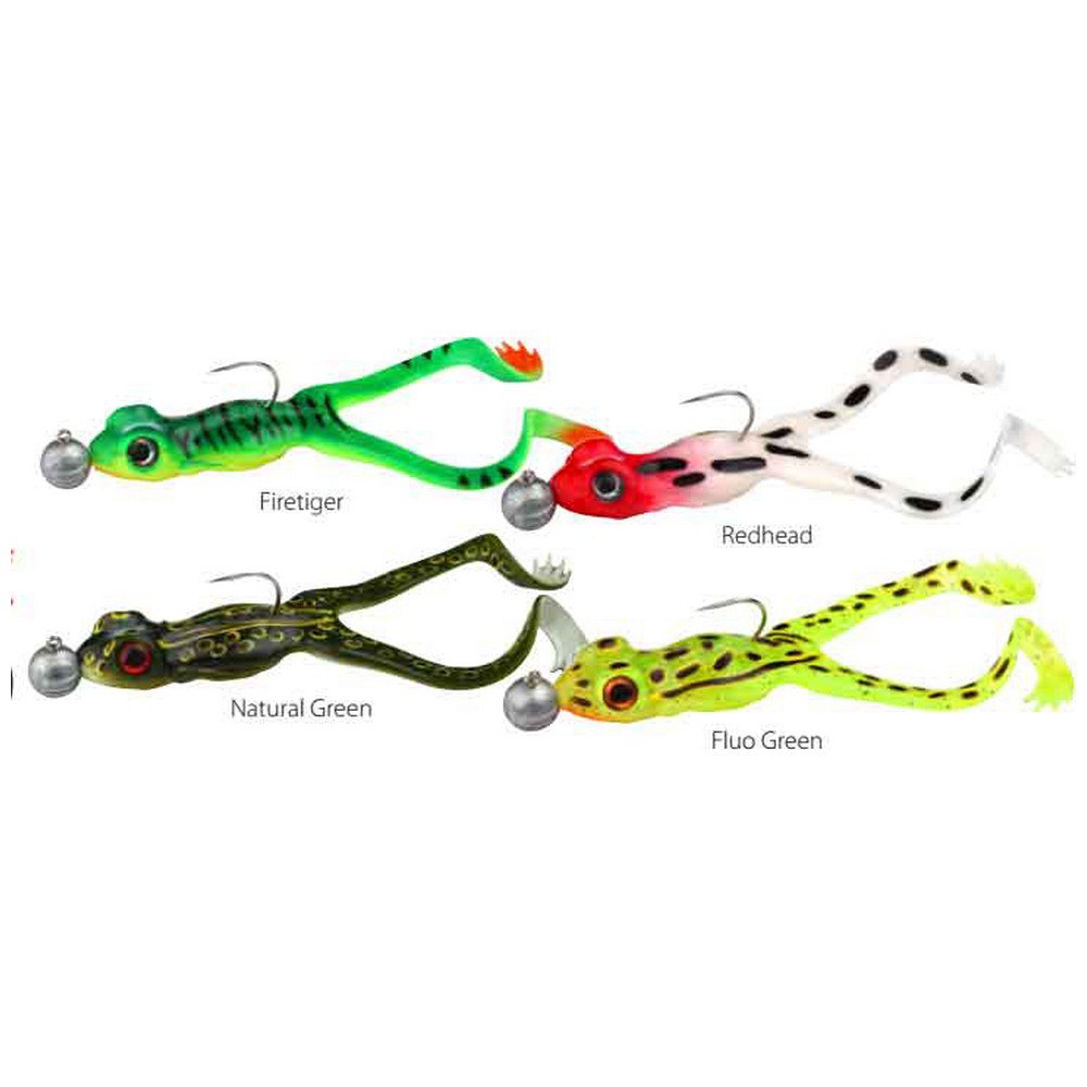 GAMAKATSU Iris The Frog To Go 10 cm 5 g Fluo Green