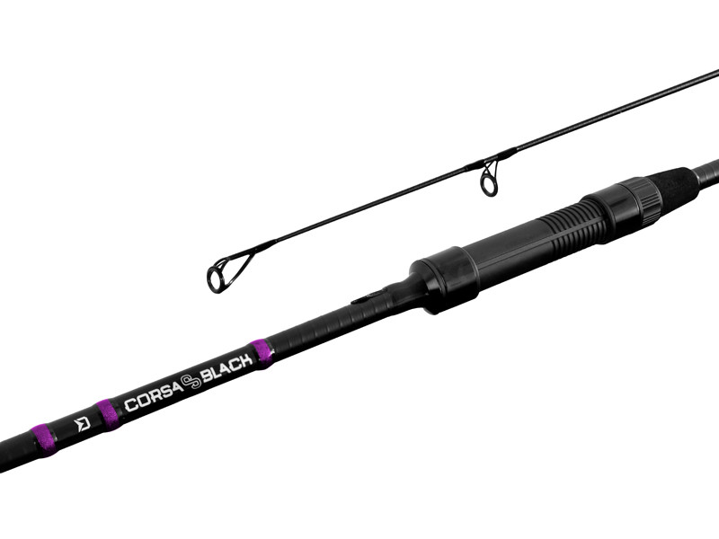 DELPHIN Prut CORSA BLACK Carp SiC 360 cm / 3,25 lbs / 2 díly