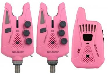 FLACARP Sada signalizátorů X8 + RX8 2+1 - RŮŽOVÁ