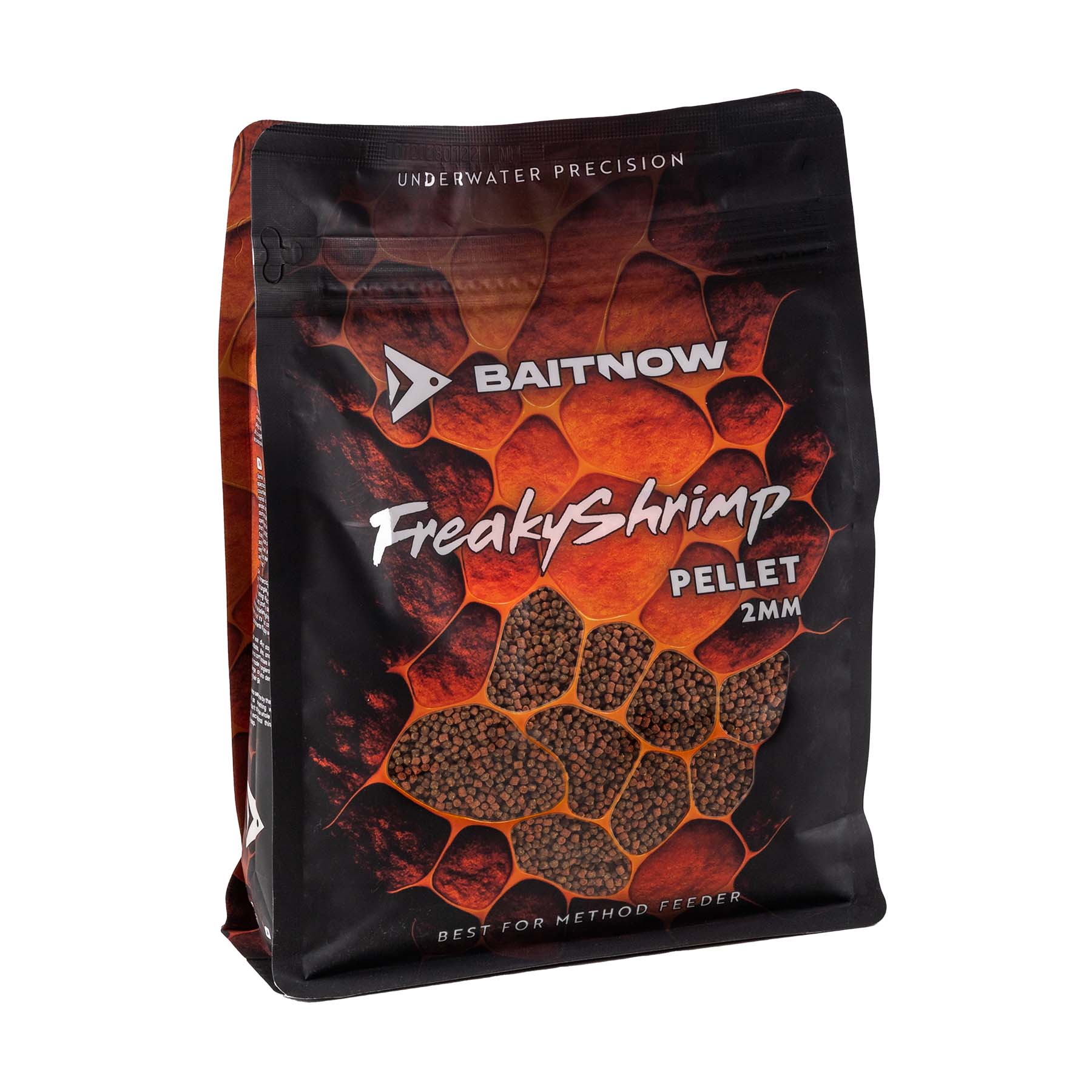 BAITNOW Method Feeder Pelety Freaky Shrimp 2mm 800g
