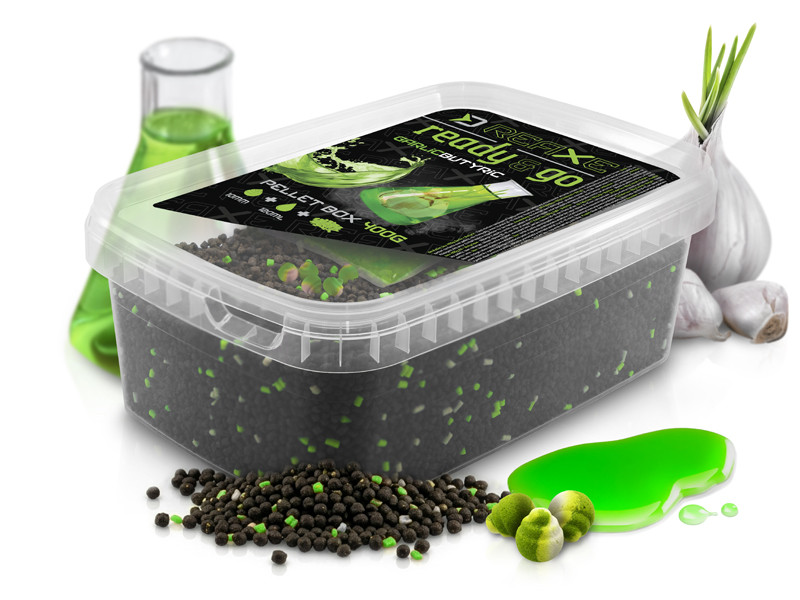 DELPHIN Pellet Box Reaxe Ready&Go Česnek Butyric