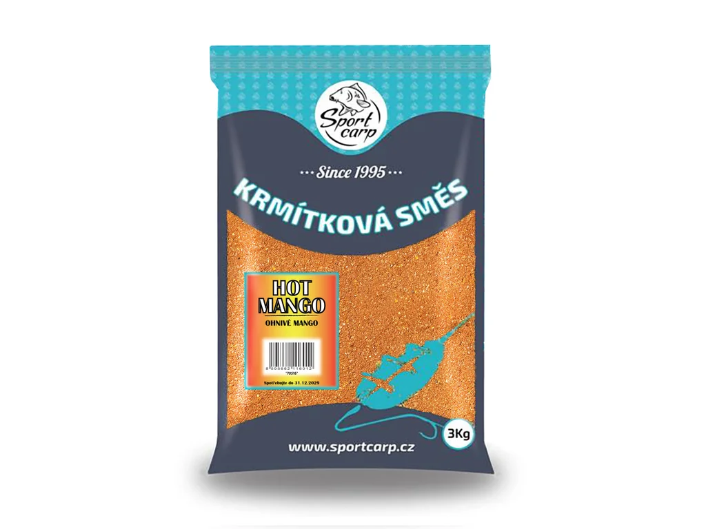 SPORTCARP Vnadící směs 3 kg Hot Mango