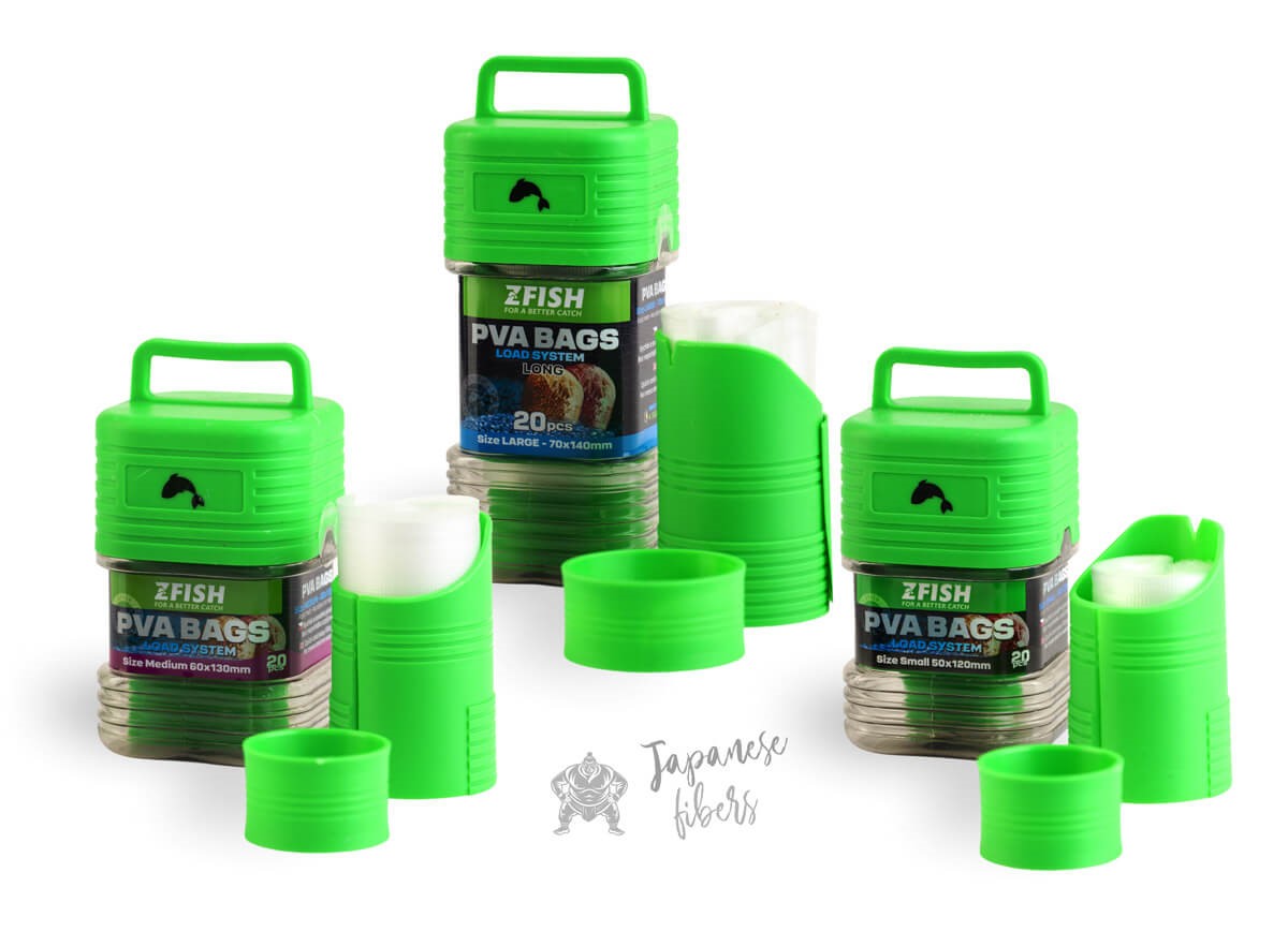 ZFISH PVA Plnička Load System 20ks Velikost L (70x140mm)