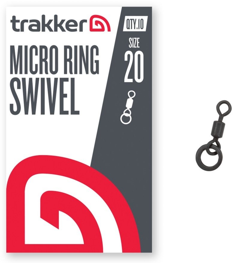 Trakker Micro Ring Swivel Velikost 20 10 ks