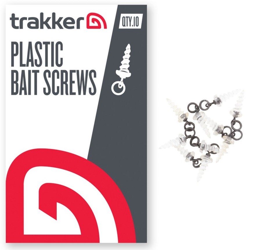 Trakker Vrtáček Plastic Bait Screws 10 ks