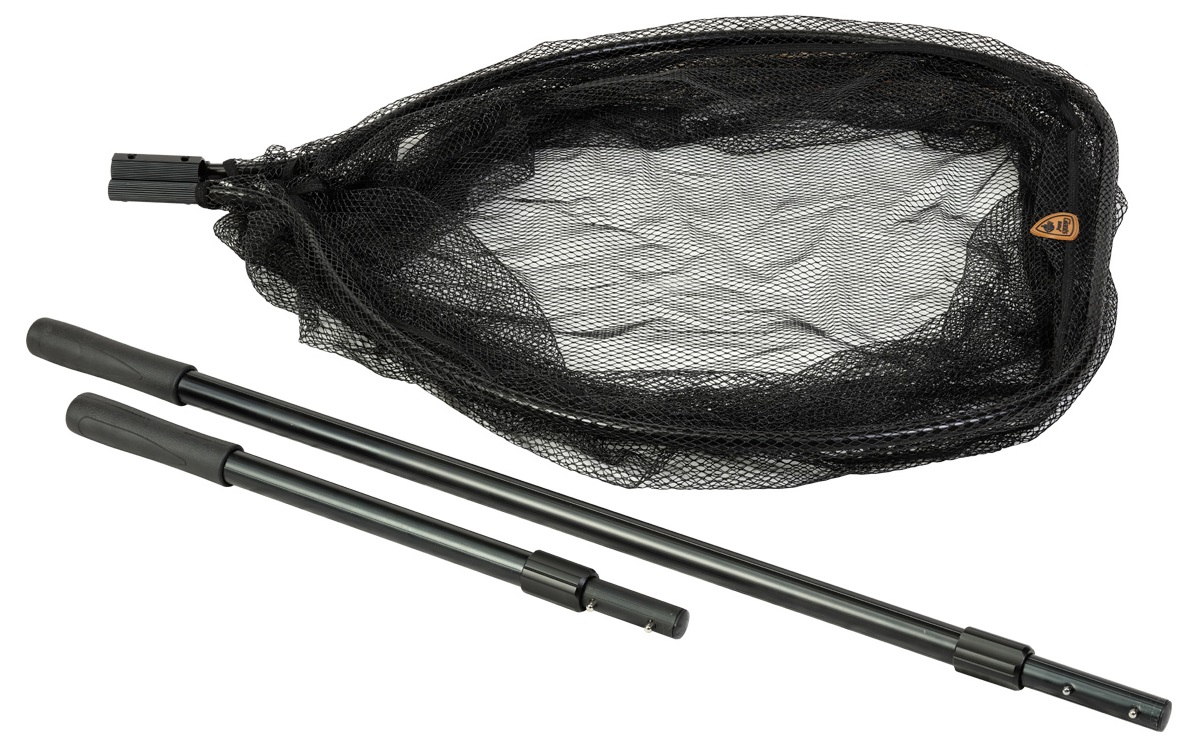 GIANTS FISHING PODBĚRÁK DELUXE LANDING NET RUBBER 85X75CM ( 2X RUKOJEŤ )