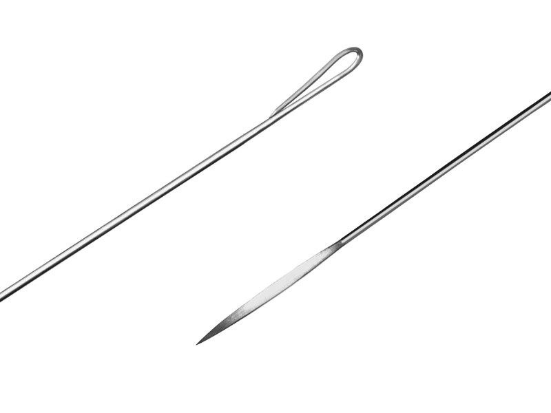 DELPHIN Prošívací jehla FISHY / 3ks / 15cm