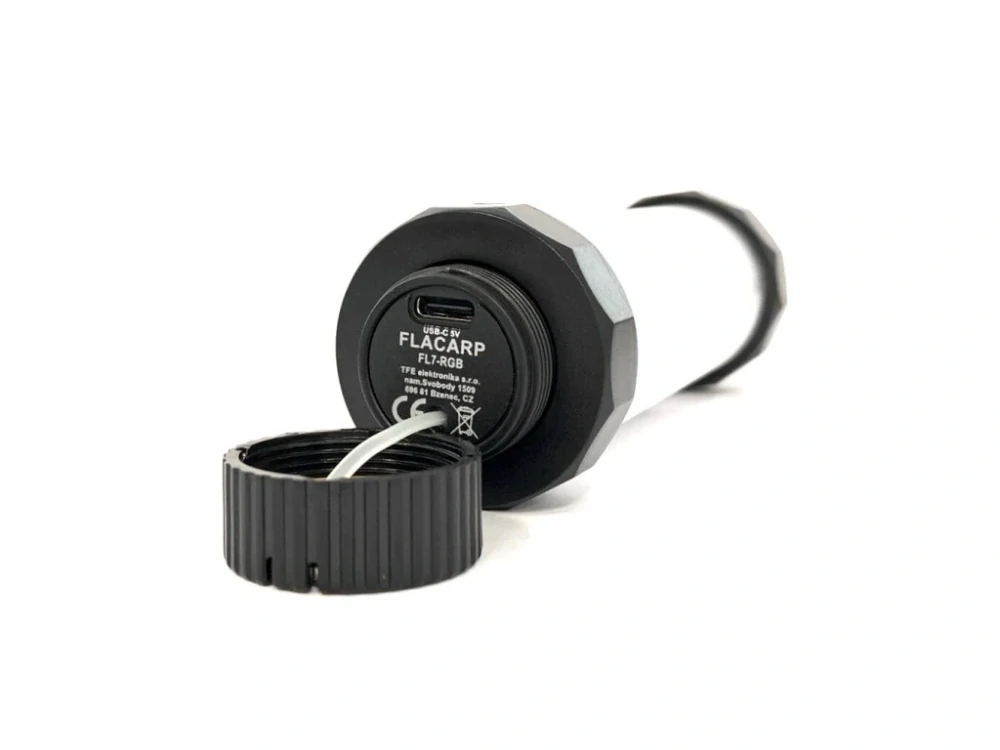 FLACARP Vodotěsné LED světlo FLACARP FL7 s příposlechem a USB-C konektorem