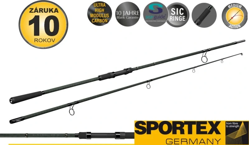 SPORTEX Prut Paragon Carp CS-2 3,66 m 3,25 lb 2-díl