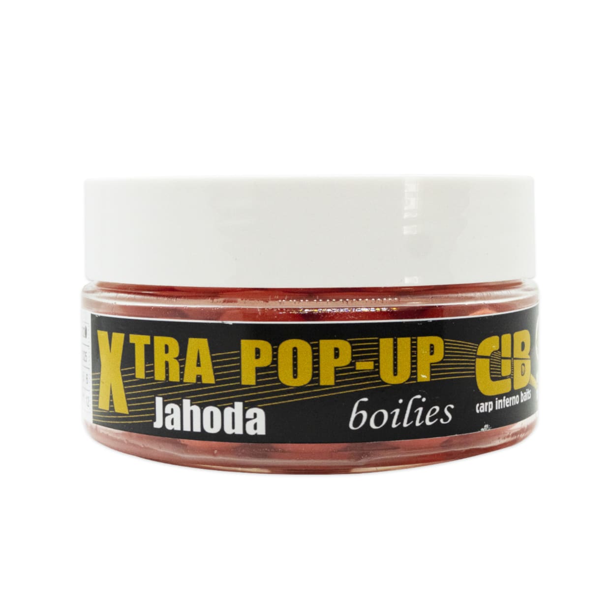 CARP INFERNO Pop - up boilies XTRA Jahoda 16 mm 150 ml