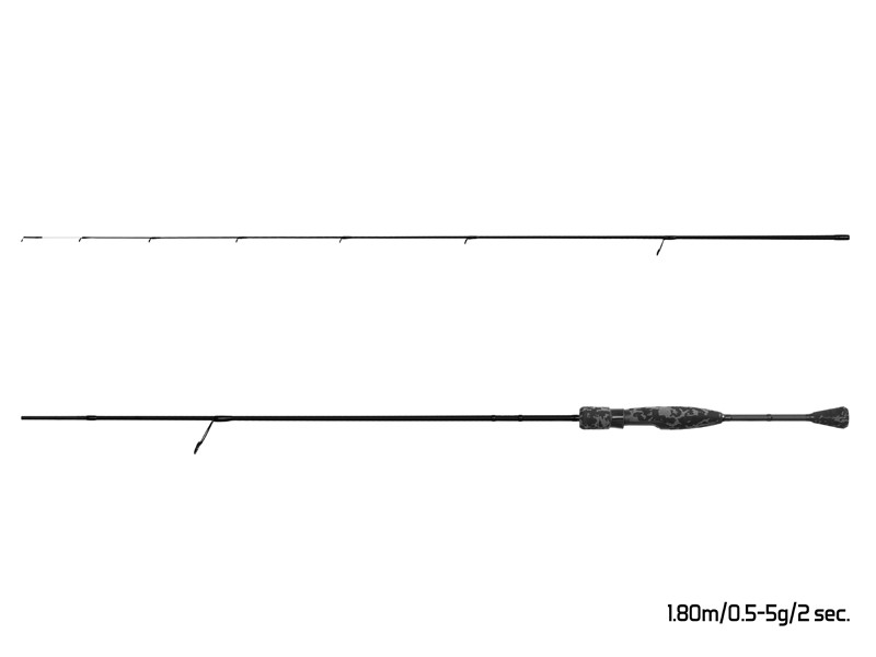 DELPHIN Prut BANG DARK 180 cm 0,5 - 5 g 2 díly