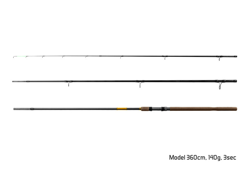 DELPHIN Prut SYMBOL Feeder 2 360 cm 140 g 3 díly