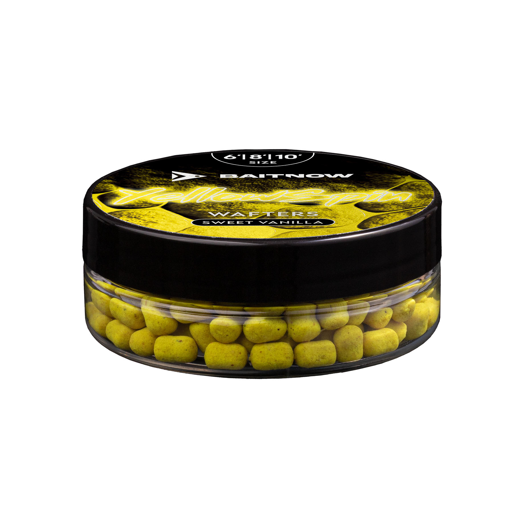 BAITNOW Wafters Method Feeder Yellow Spin 6-8-10mm 24 g