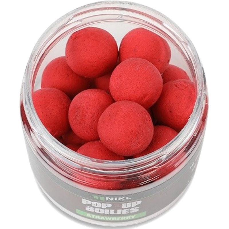 NIKL Plovoucí boilies Strawberry 16mm 50g
