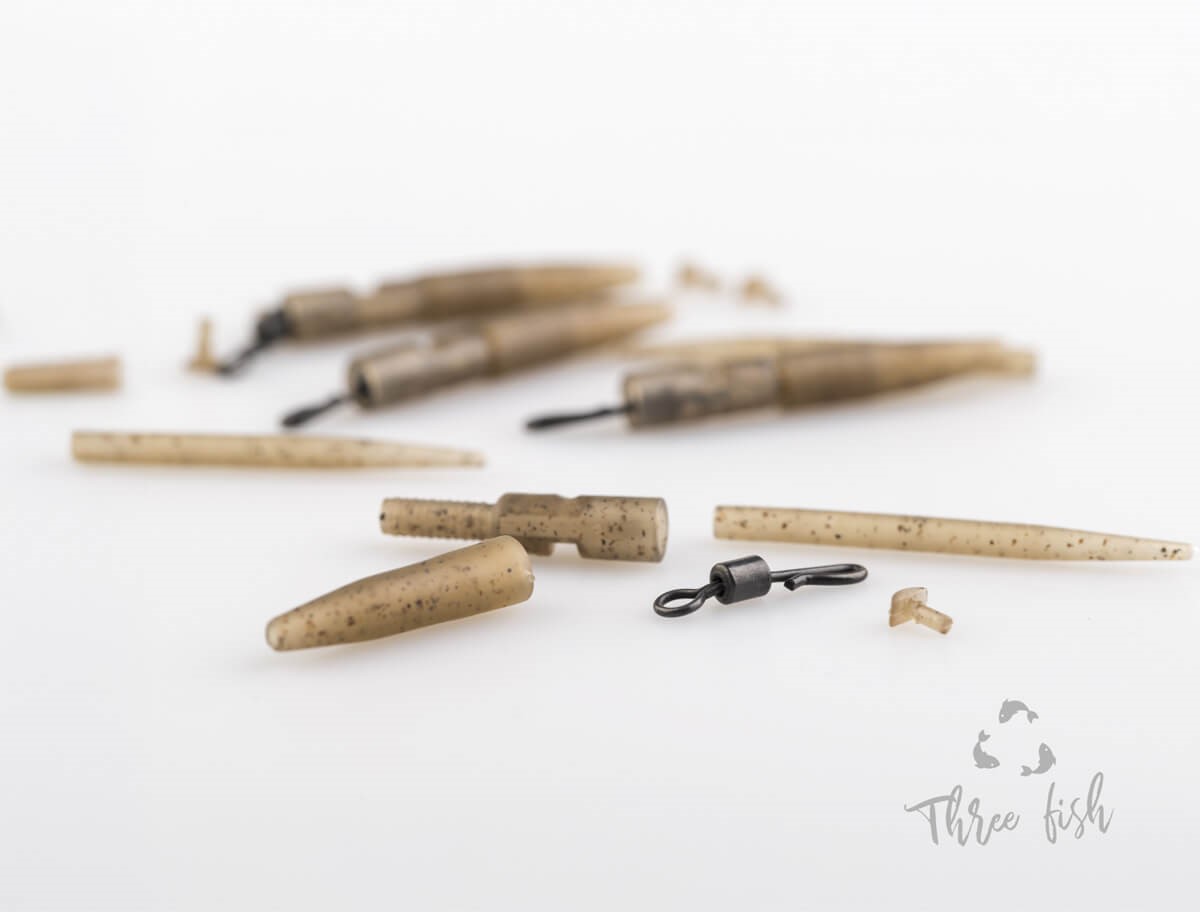 ZFISH Závěska Lead Clip Set & Tail Rubber + QC
