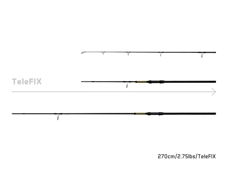 DELPHIN Prut STALX 270 cm / 2,75 lbs