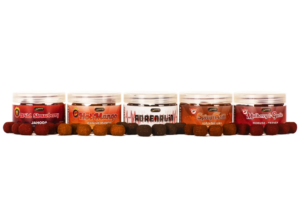 SPORTCARP Hookbait Nuggets Hot Mango 24 mm 300 ml
