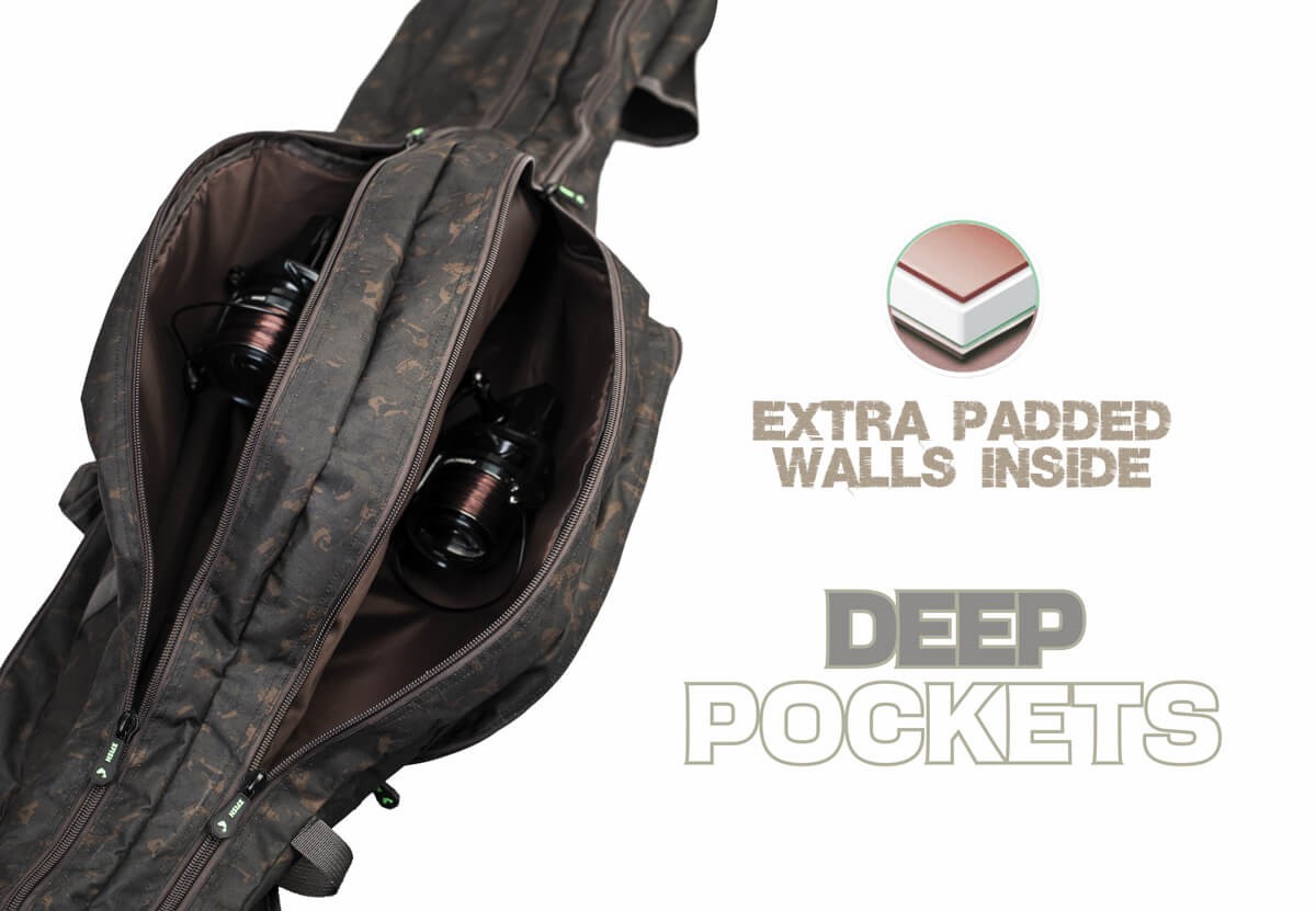ZFISH Pouzdro na 2 Pruty Z-CORE Elite Carp Holdall 2 Rods 12ft/195cm