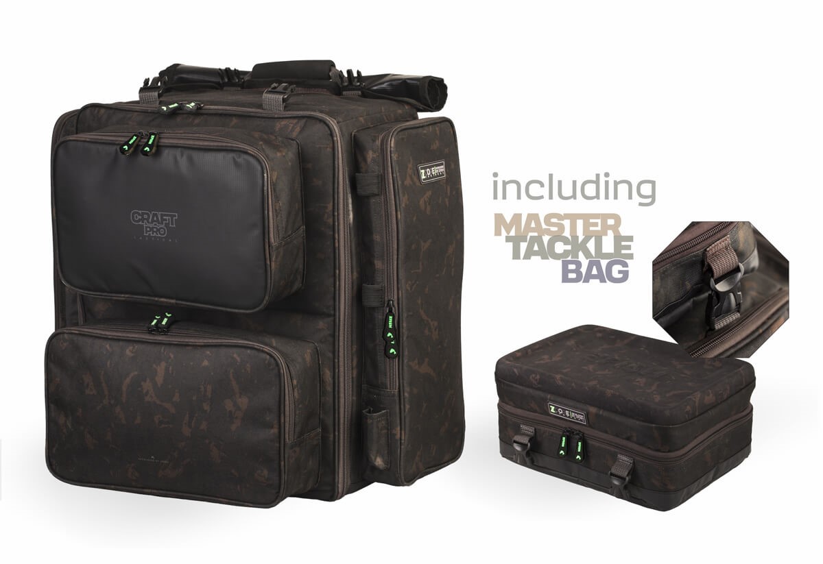 ZFISH Batoh CraftPro Rucksack Z-CORE 3in1