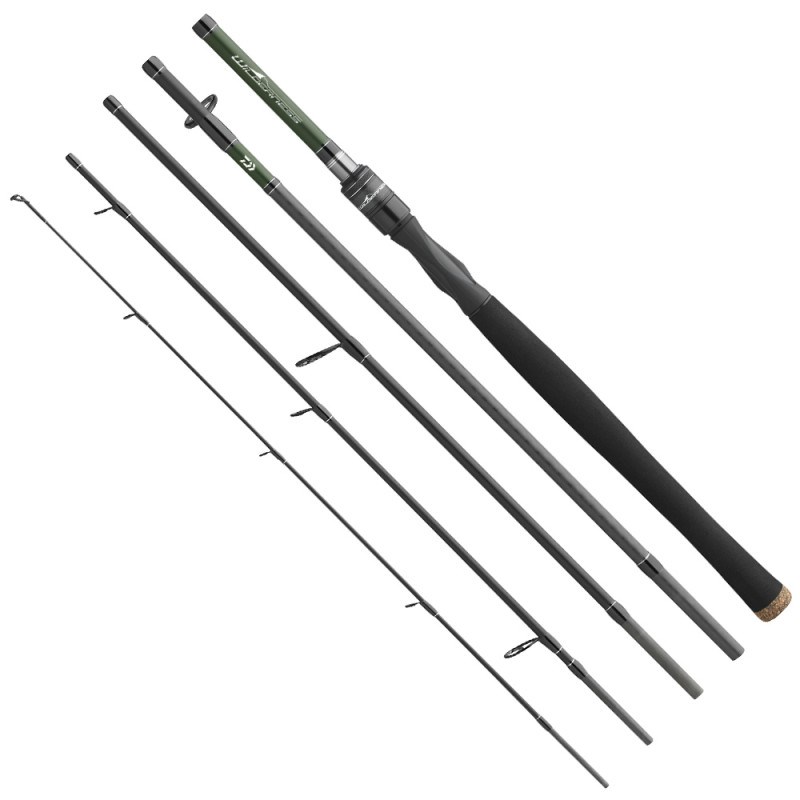 DAIWA Prut Wilderness Travel Spin 2,6 m 20-70 g 5 dílů