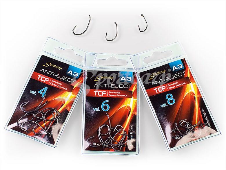 SPORTCARP Háčky TCF ANTI - EJECT A3 vel.6