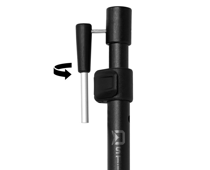 DELPHIN Vidlička zavrtávací D-STICK 32 cm - 50 cm