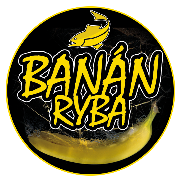 BLACK CARP Boilies Banán Ryba 1kg 20 mm