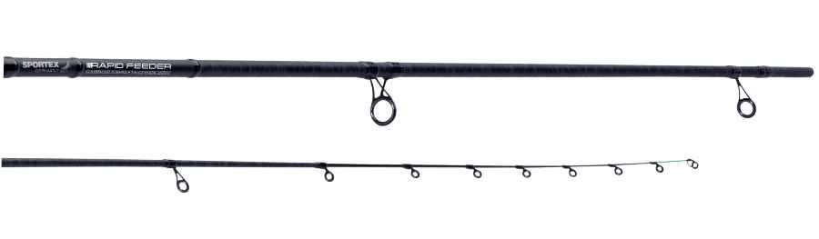 SPORTEX Prut Rapid Feeder Light 360 cm 35-85g 3-díl