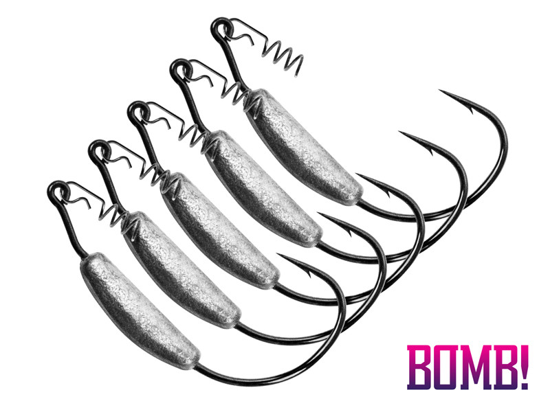 DELPHIN Háček BOMB! HeavyShank 7g-4/0 5 ks