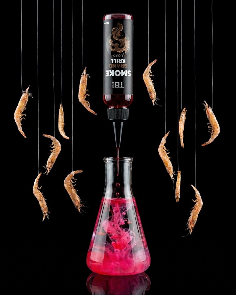 TB BAITS Smoke Liquid Grand Krill 100ml