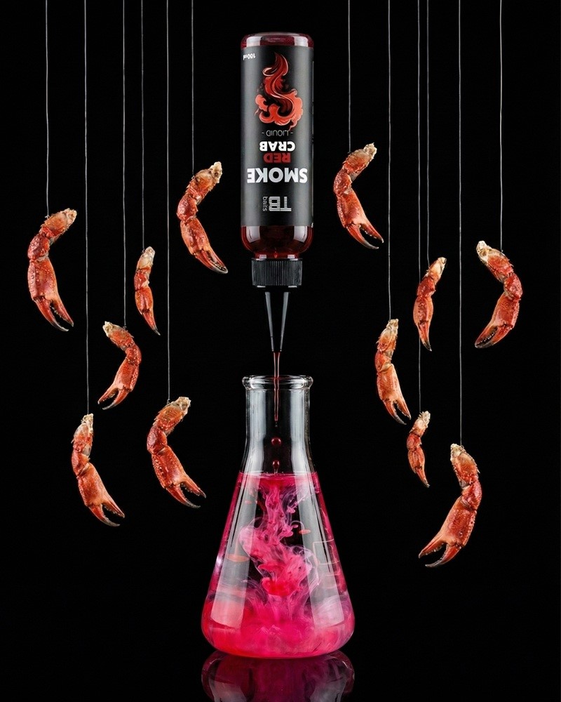 TB BAITS Smoke Liquid Red Crab 100 ml