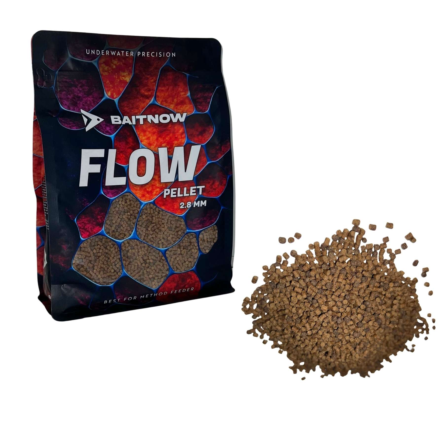 BAITNOW Method Feeder Pelety Flow 2,8mm 800g
