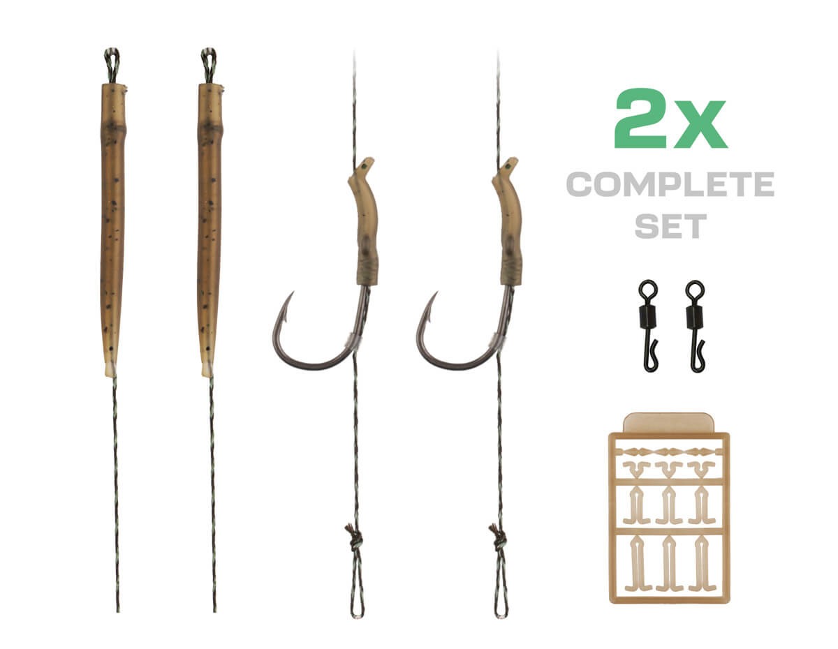 ZFISH Návazec Wide Gape Carp Rig vel.4