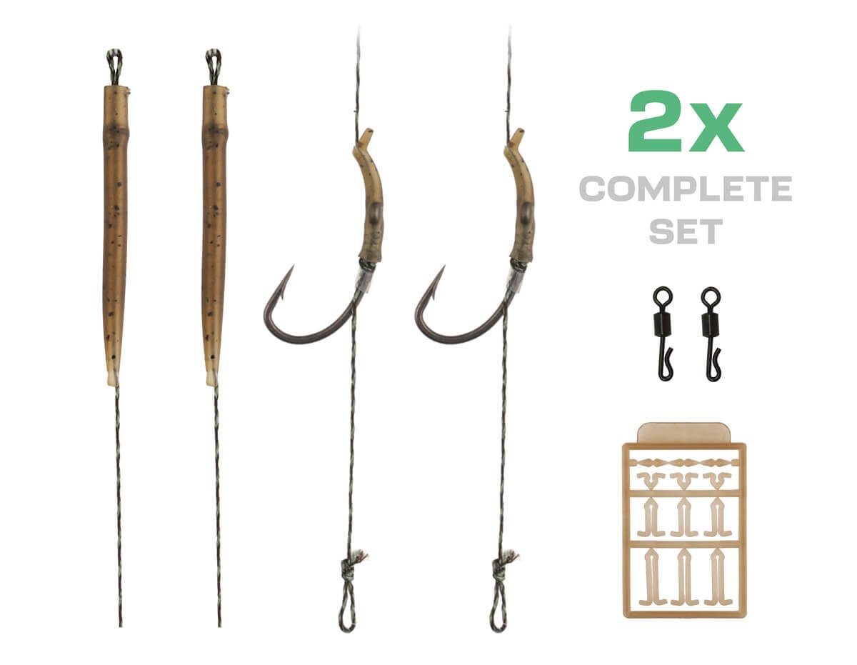ZFISH Návazec Curve Shank Carp Rig vel.2