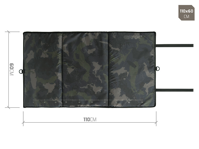 DELPHIN Podložka pod ryby CarpMAT BANX Camo