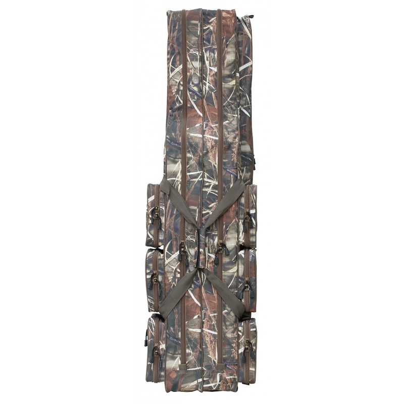 SURETTI Obal na pruty dvoukomorový 95 cm Camo