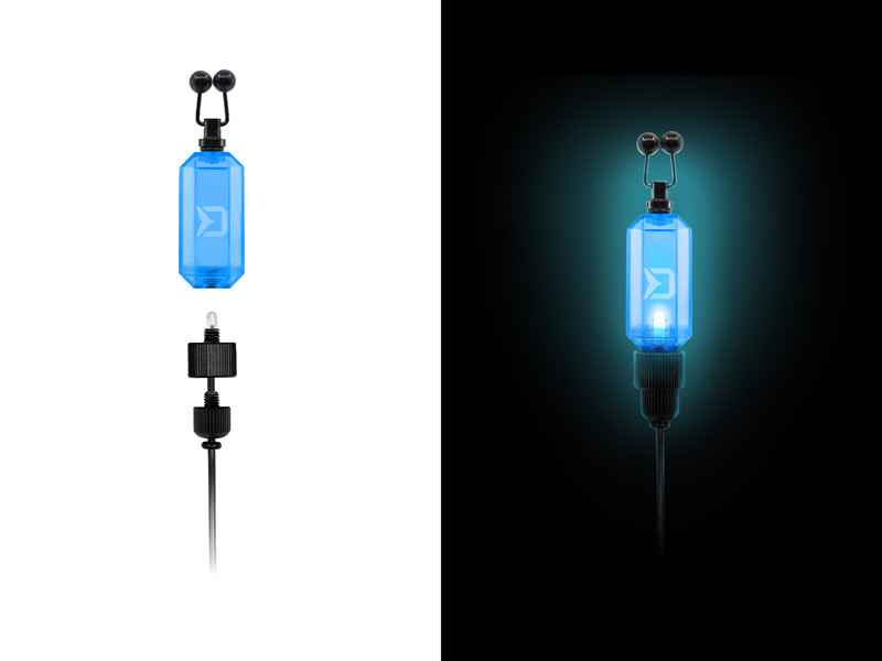 DELPHIN Řetízkový indikátor CUBIX Light modrý