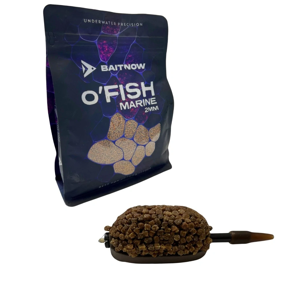 BAITNOW Pelet Method Feeder O´Fish Marine 2mm 800g