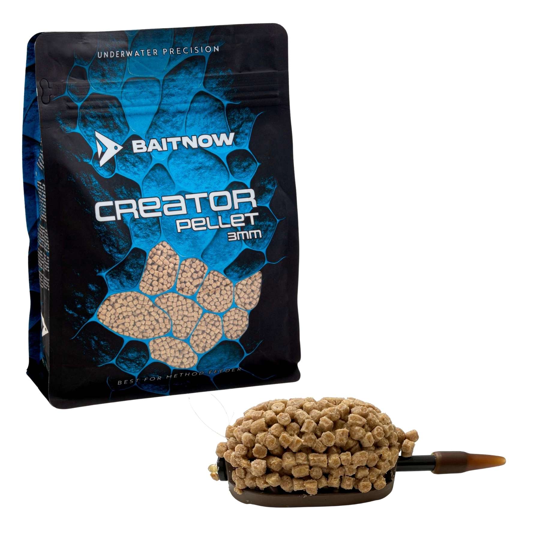 BAITNOW Method Feeder Pelety Creator 3mm 800g