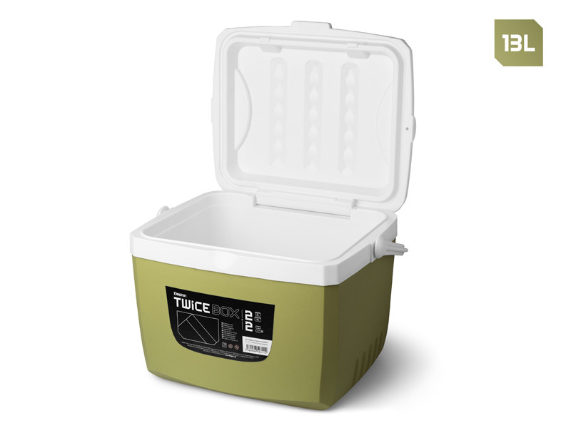 DELPHIN Set chladících boxů Delphin TwiceBOX 2v1 5l +13l / 2x400ml