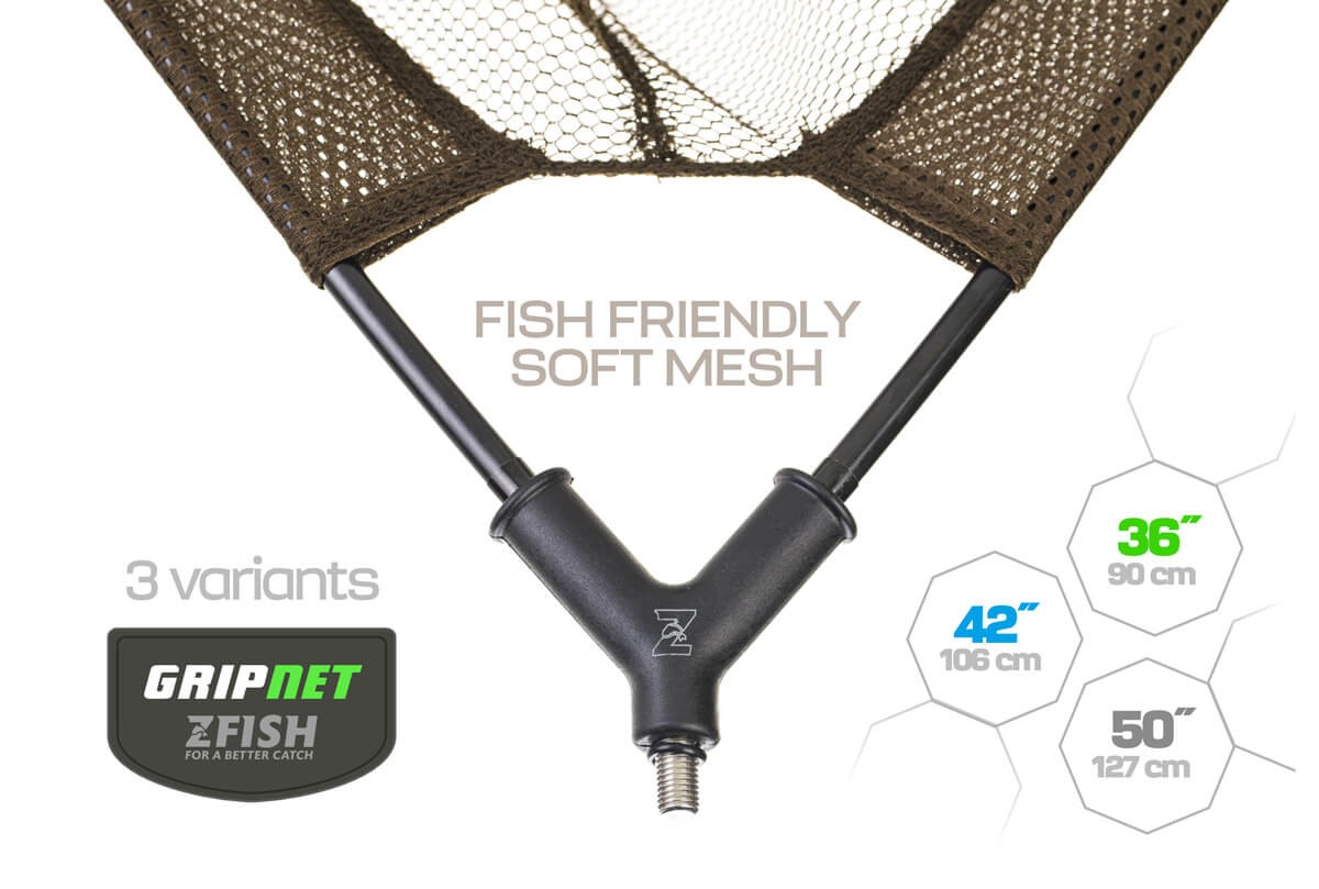 ZFISH Podběráková Hlava Gripnet Landing Net 42"