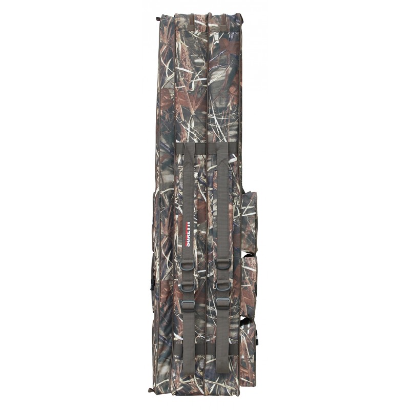 SURETTI Obal na pruty dvoukomorový 95 cm Camo