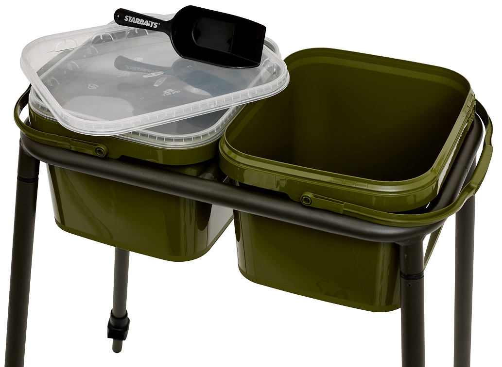 STARBAITS Plateform bucket (stojan+2 kbelíky+lopatka)