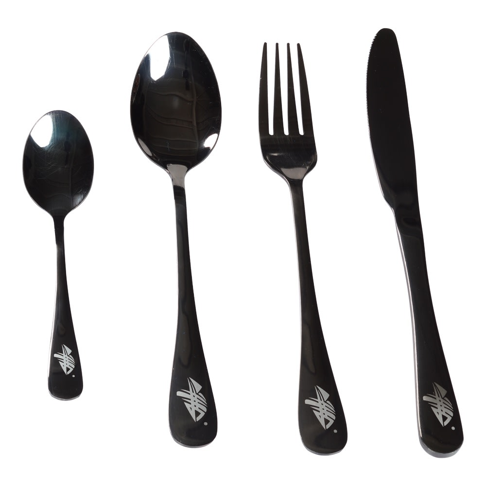 GIANTS FISHING SET NÁDOBÍ - TERMO HRNEK + SADA PŘÍBORŮ + TALÍŘ