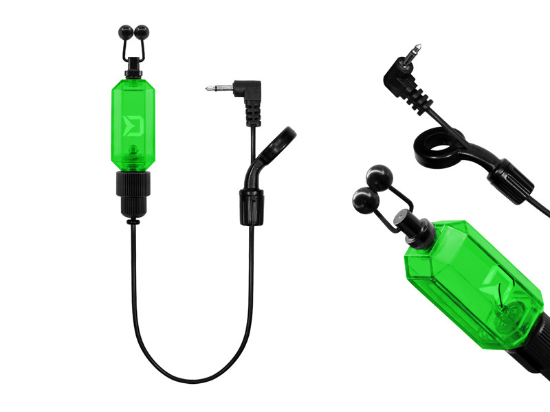 DELPHIN Řetízkový indikátor CUBIX Light zelený
