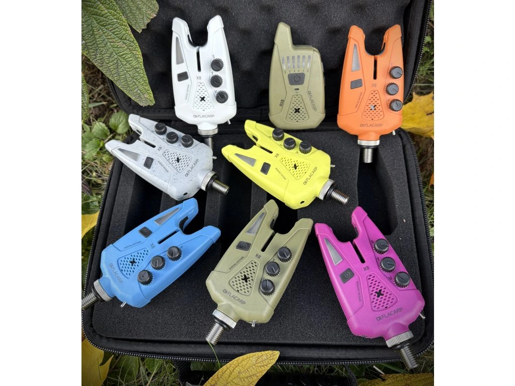 FLACARP Sada signalizátorů X8 + RX8 2+1 - ŠEDÁ