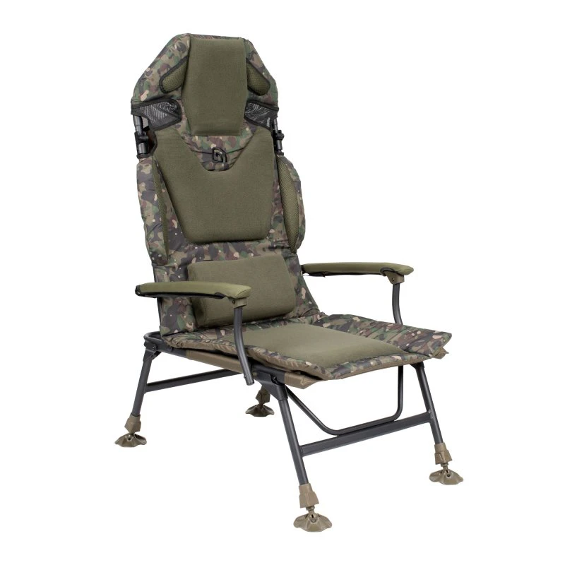 TRAKKER Křeslo komfortní s područkami Levelite Camo Longback Chair