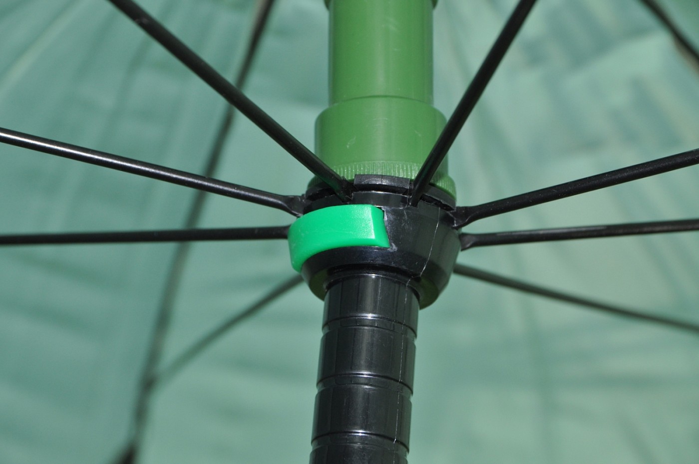 MIVARDI Deštník GREEN PVC s bočnicemi