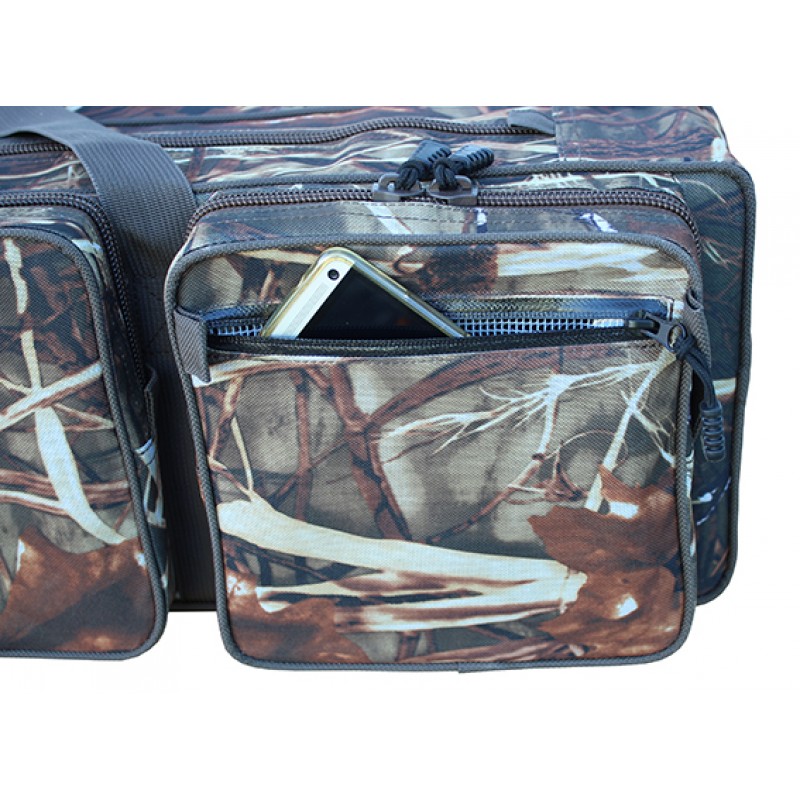 SURETTI Obal na pruty tříkomorový 135 cm Camo